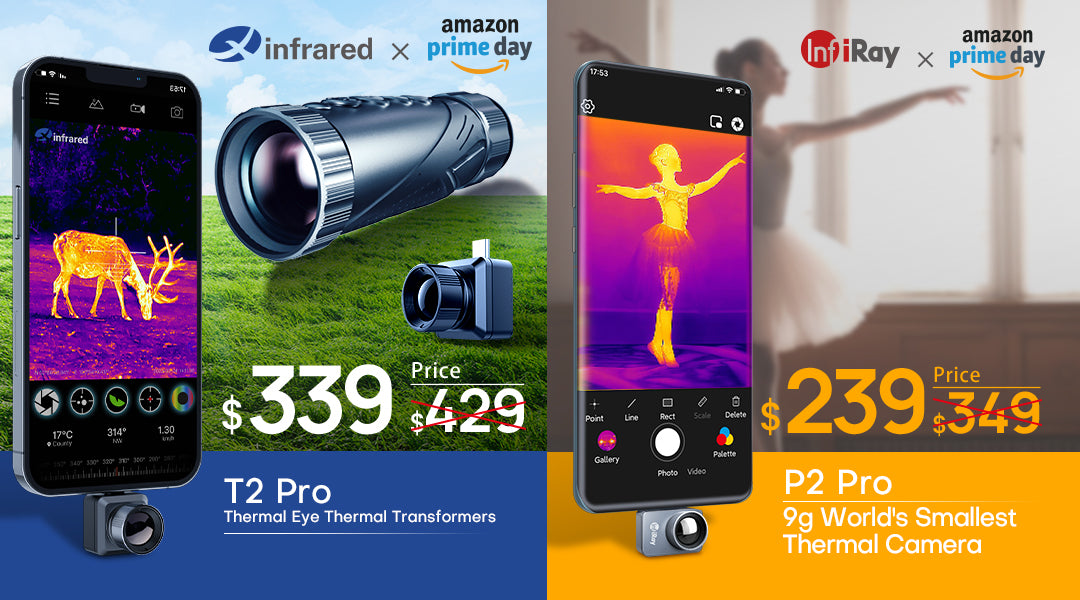 Amazon Prime Day Sales: Up to 30% Off on InfiRay Official Thermal Imaging Cameras