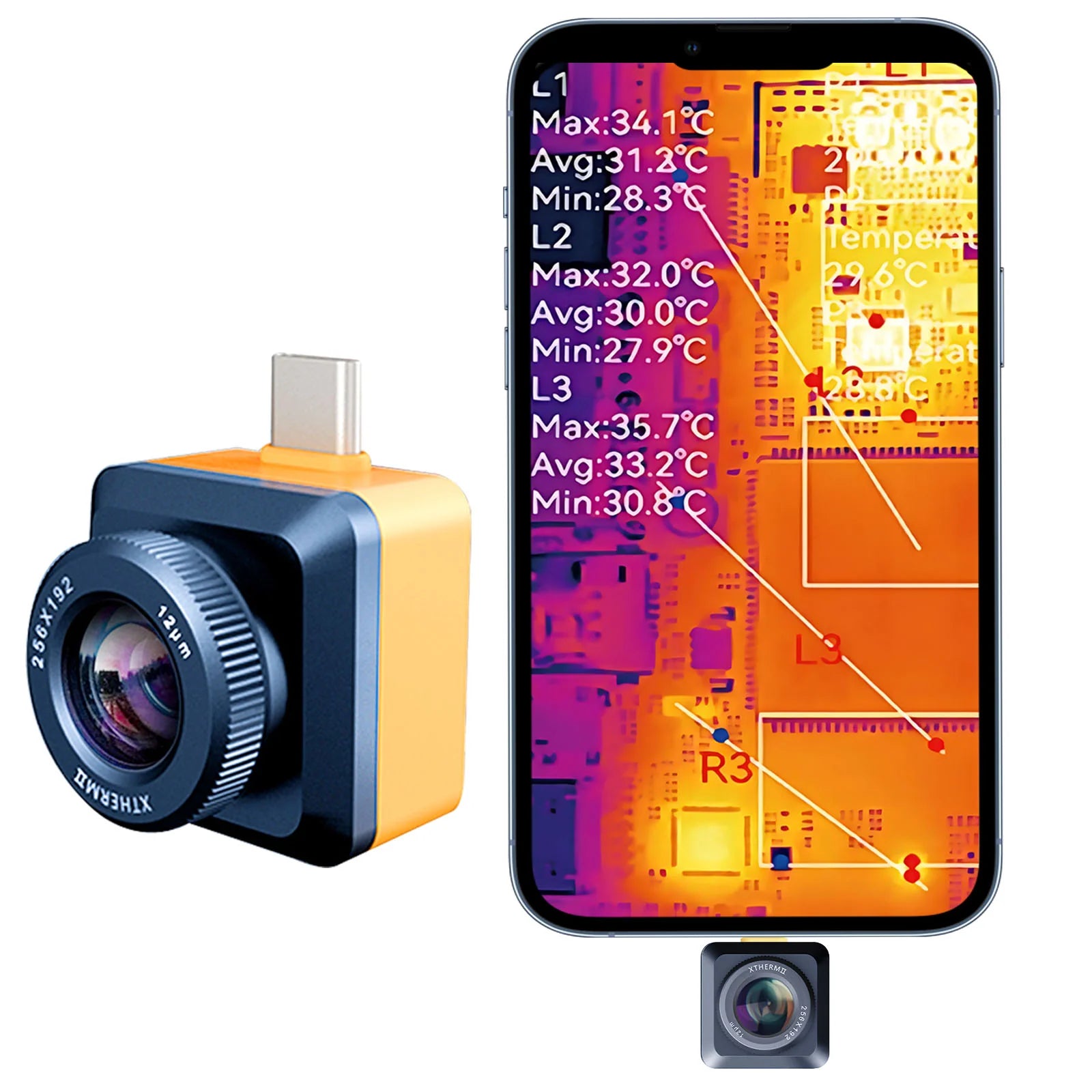 InfiRay Xinfrared P2 pro thermal camera detailed Review - Share
